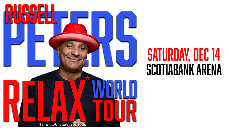 More Info for Russell Peters: RELAX World Tour