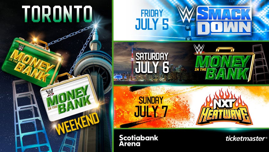 WWE Money In The Bank Weekend | Scotiabank Arena