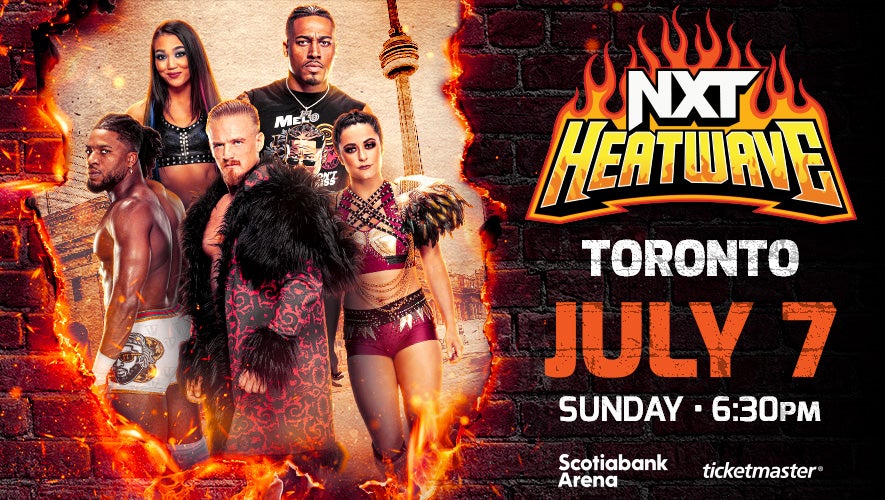WWE NXT Heatwave Scotiabank Arena