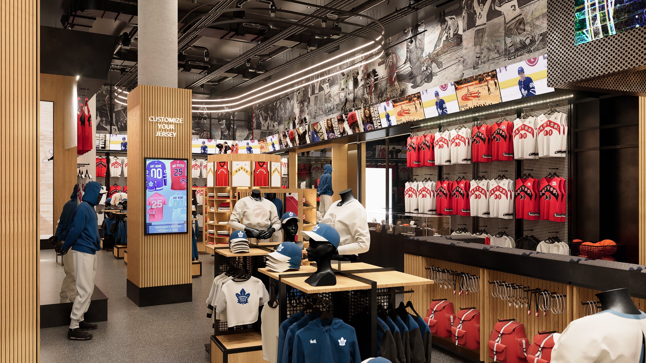 Real Sports Apparel - Shop the official Raptors gear in the galleria at  Scotiabank Arena and online.