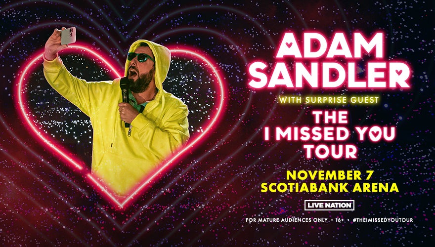 Adam Sandler 2024 Tour Experience the Comedy Legend Live!